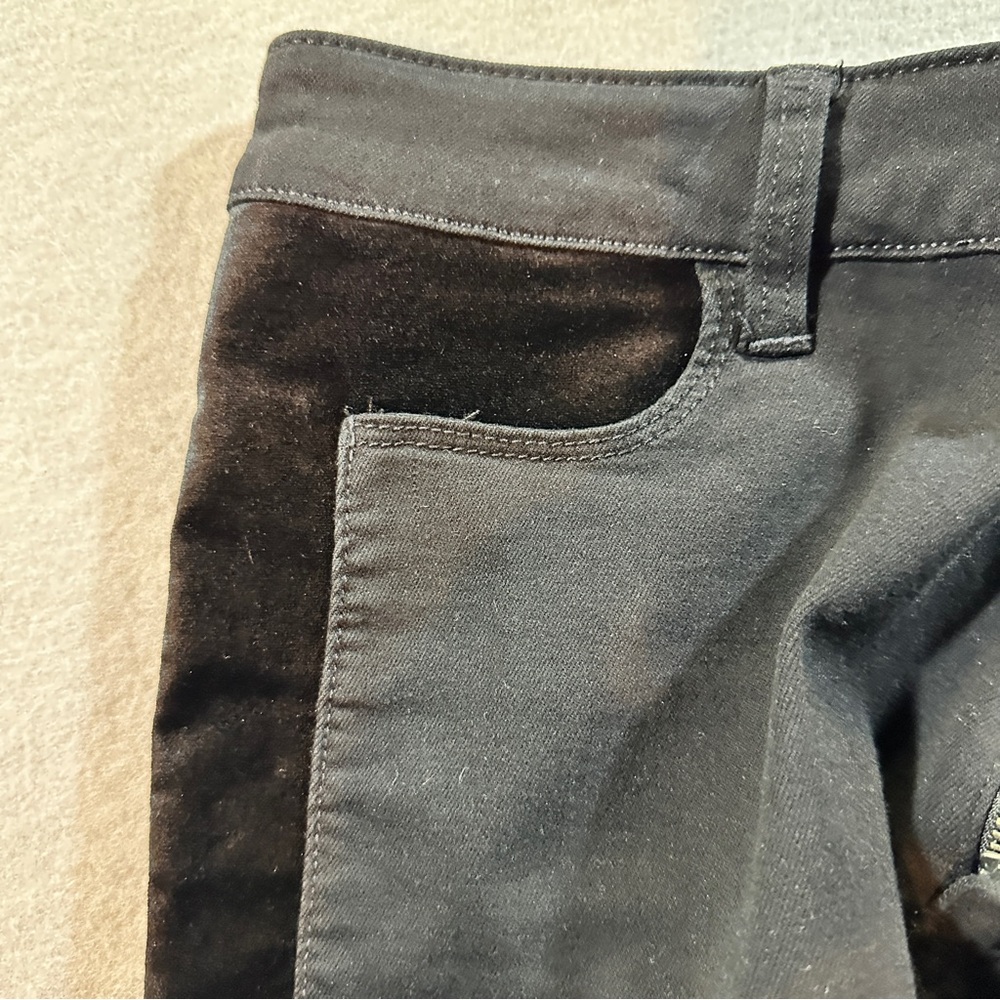 Paige Hoxton Ultra Skinny Jeans Women's 30 Velvet Onyx‎ Black Stretch Denim - Picture 12 of 16